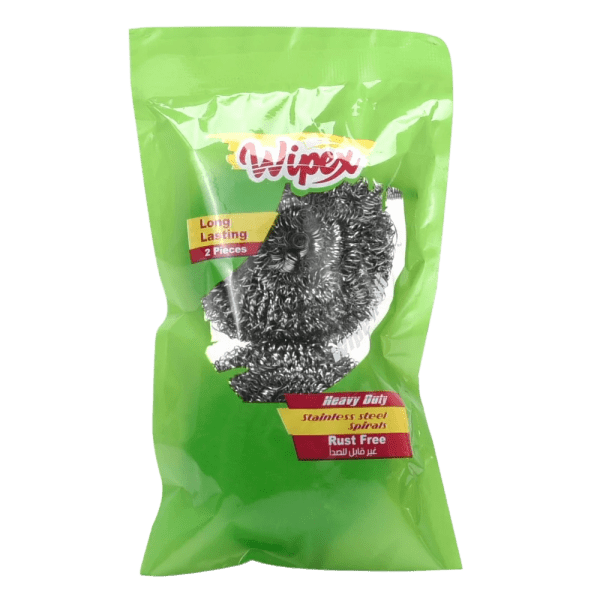 Wipex No Rust Stainless Steel Spiral 2 pieces