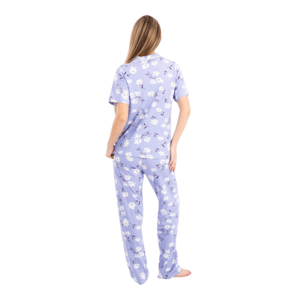 Zecotex Women’s Classic Pajama Set – Floral Print – Multi Colors – Multi Sizes