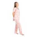 Zecotex Women’s Classic Pajama Set – Floral Print – Multi Colors – Multi Sizes