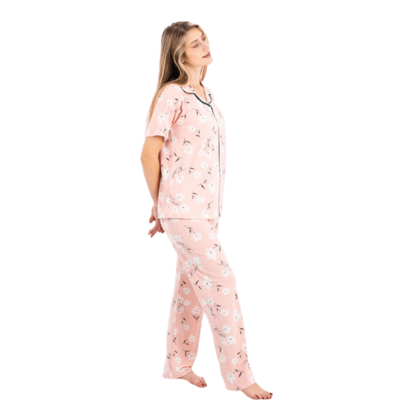 Zecotex Women’s Classic Pajama Set – Floral Print – Multi Colors – Multi Sizes