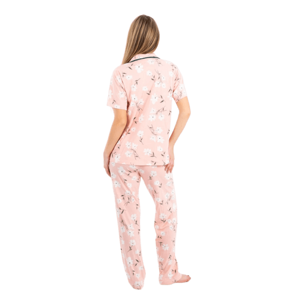 Zecotex Women’s Classic Pajama Set – Floral Print – Multi Colors – Multi Sizes