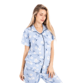 Zecotex Women’s Classic Pajama Set – Floral Print – Multi Colors – Multi Sizes