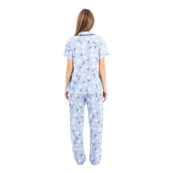 Zecotex Women’s Classic Pajama Set – Floral Print – Multi Colors – Multi Sizes