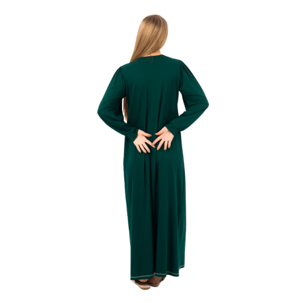 Zecotex Women’s Long Embroidered Nightdress – Full Sleeve – Soft Viscose Blend – Multi Colors – Multi Sizes