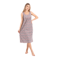 Zecotex Women’s Sleeveless Printed Nightdress – Soft Stretch Fabric – Multi Sizes