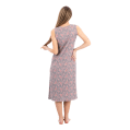 Zecotex Women’s Sleeveless Printed Nightdress – Soft Stretch Fabric – Multi Sizes