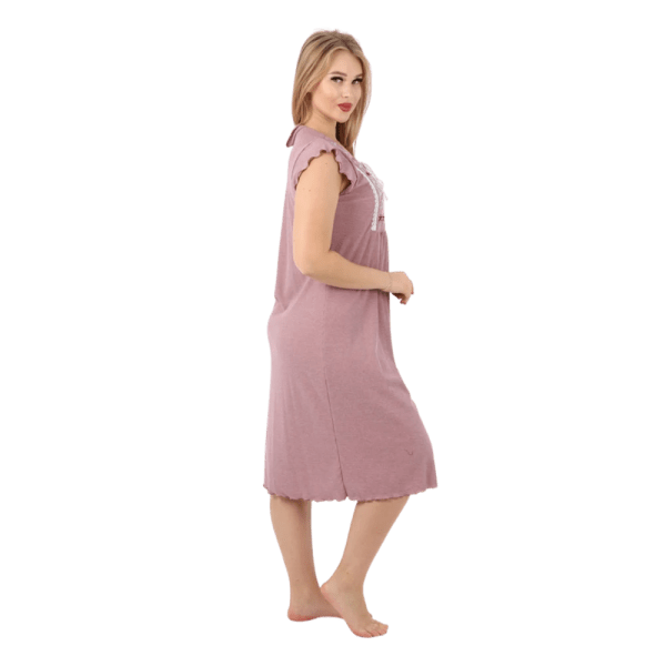 Zecotex Women's Embroidered Lounge Dress – Multi Colors – Multi Sizes