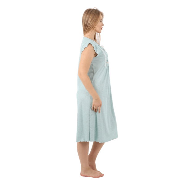 Zecotex Women's Embroidered Lounge Dress – Multi Colors – Multi Sizes