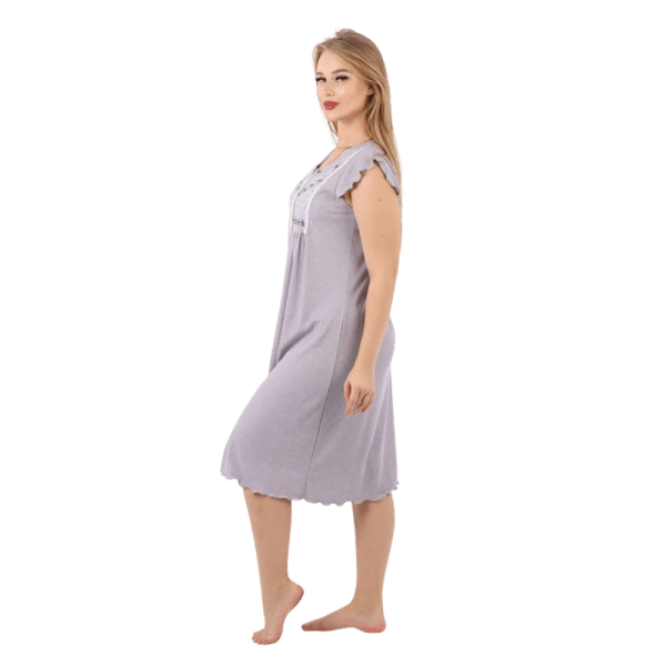 Zecotex Women's Embroidered Lounge Dress – Multi Colors – Multi Sizes