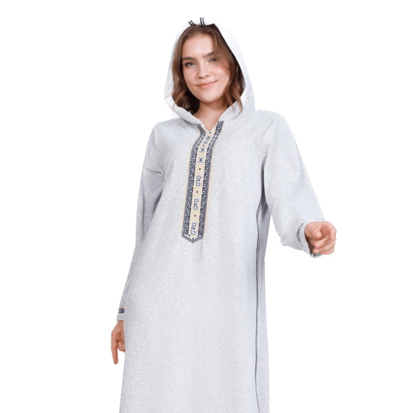 Zecotex Women's Winter Embroidered Velvet Abaya – Multi Colors – Multi Sizes