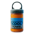BS Cooling Towel 80x40 CM – Instant Cooling & UV Protection - Orange