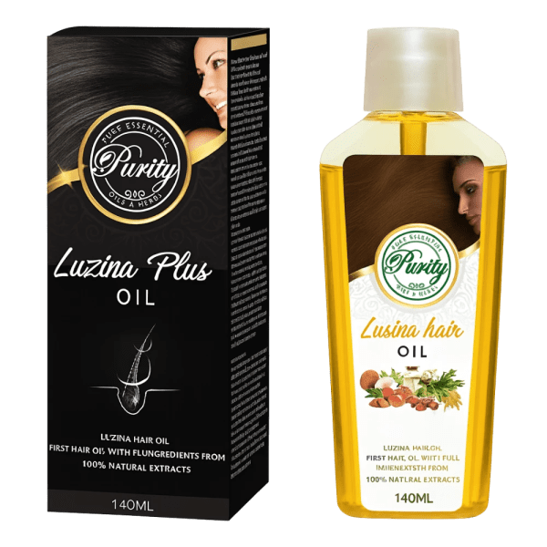 Purity Luzina Plus Hair Oi for Strength, Shine, & Growth - 140 ml