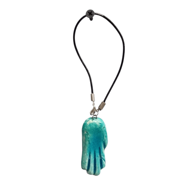 Soudy Ceramic Art Hanging – Hand of Blessings – 5×5 cm – SG3
