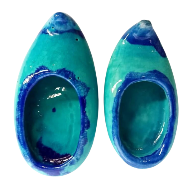 Soudy Ceramic Decorative Shoes – Modern Rounded Design – 5×10 cm – SD2