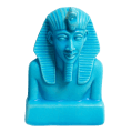 Soudy Ceramic Decorative Figurine – Pharaoh Bust Design – 20×10 cm – SD13