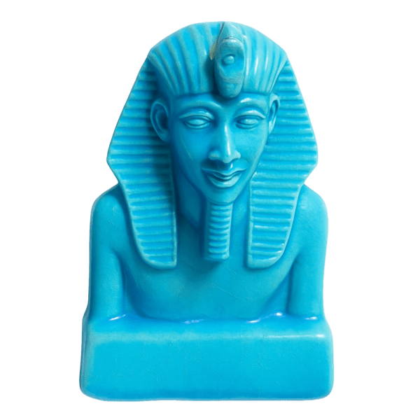 Soudy Ceramic Decorative Figurine – Pharaoh Bust Design – 20×10 cm – SD13
