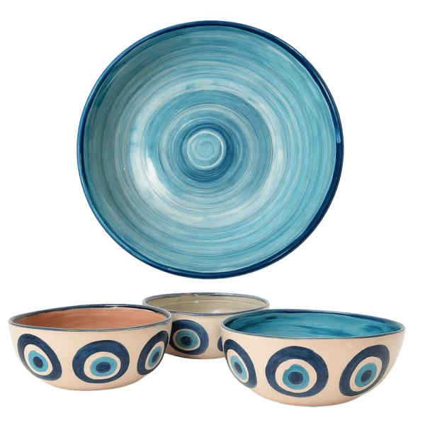 Soudy Ceramic Serving Bowl – Medium Deep - ST4