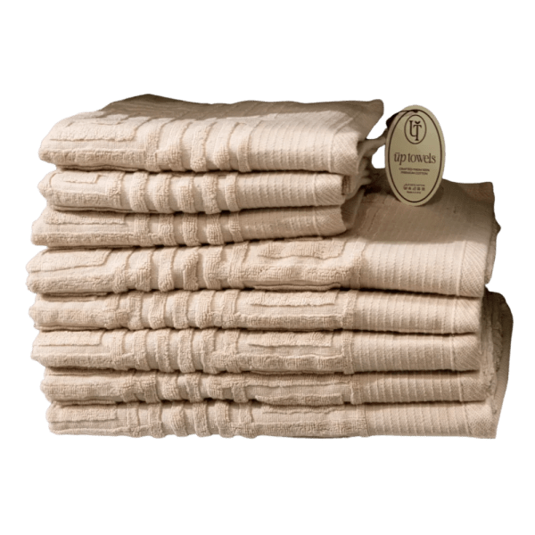 Up Towels 50 cm Turkish Towel M(2) Border - 1 Piece - 50×90 - Multi-Color