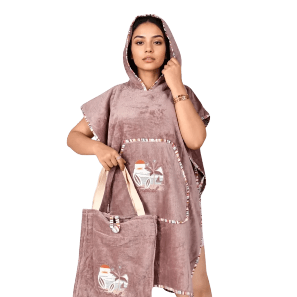 Up Towels Beach Poncho - Tropical - One size - Multi-Color