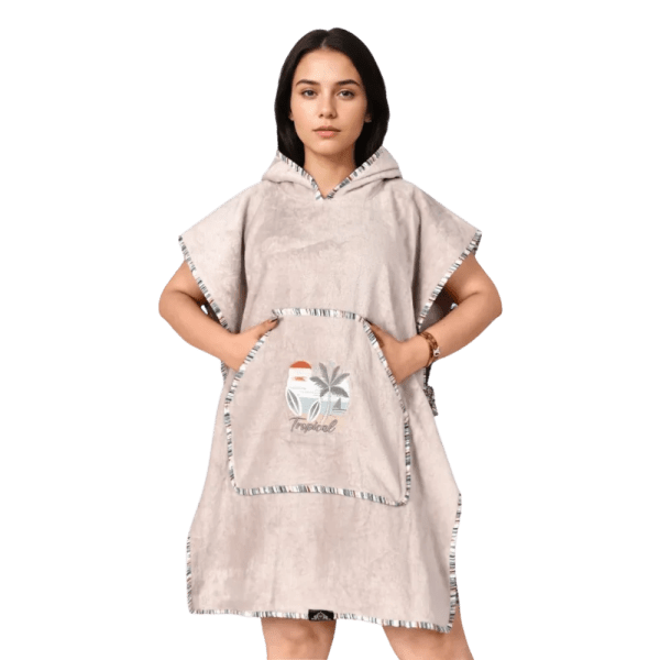 Up Towels Beach Poncho - Tropical - One size - Multi-Color