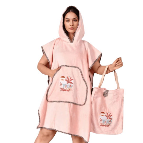 Up Towels Beach Poncho - Tropical - One size - Multi-Color