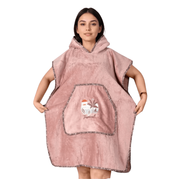 Up Towels Beach Poncho - Tropical - One size - Multi-Color