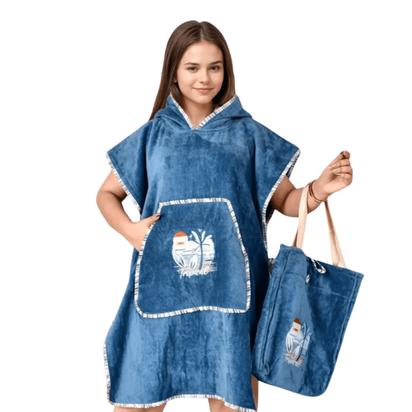 Up Towels Beach Poncho - Tropical - One size - Multi-Color