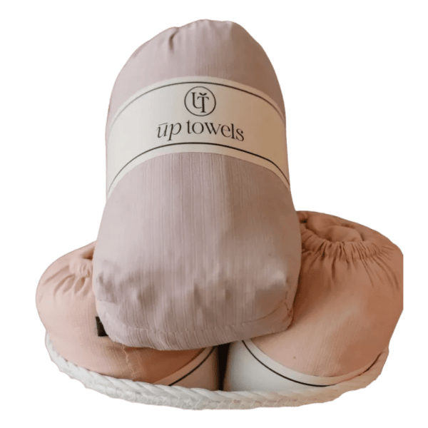 Up Towels Dima Elastic Set 180 - 3 Pieces - 180 - Multi-Color