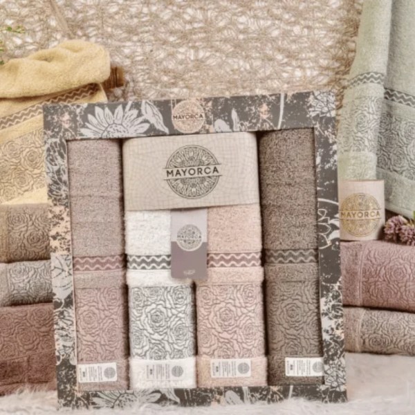 Up Towels Dolly 2 - Full Bath Towel - 90×155 - Multi-Color