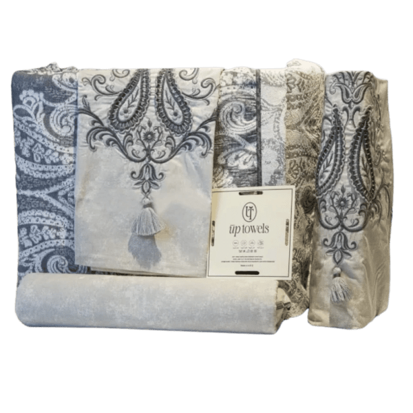 Up Towels Filza Large 5-Piece Coverlet Set - 225×240 - Multi-Color