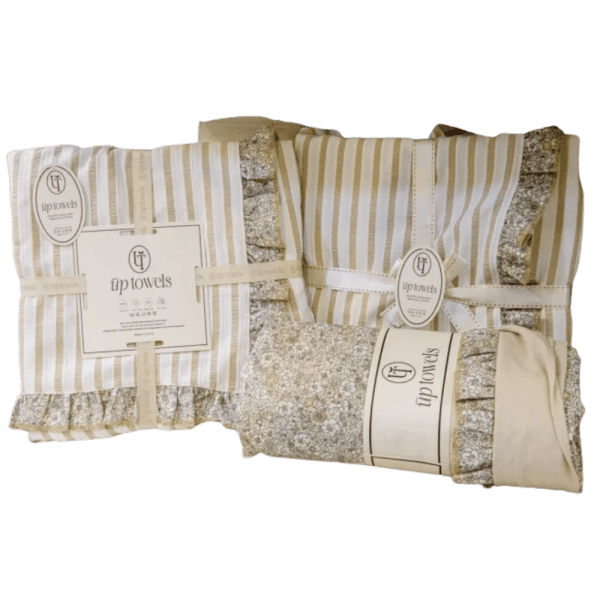 Up Towels Floresta Large 5-Piece Coverlet Set - 225×240 - Multi-Color