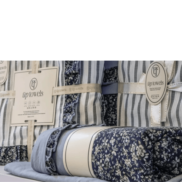 Up Towels Floresta Large 5-Piece Coverlet Set - 225×240 - Multi-Color