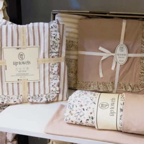 Up Towels Floresta Large 5-Piece Coverlet Set - 225×240 - Multi-Color