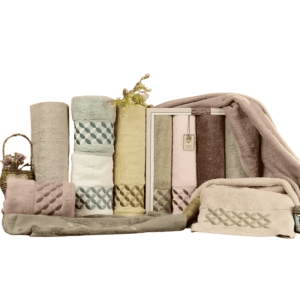 Up Towels Kamilia - Large Face Towel - 60×120 - Multi-Color