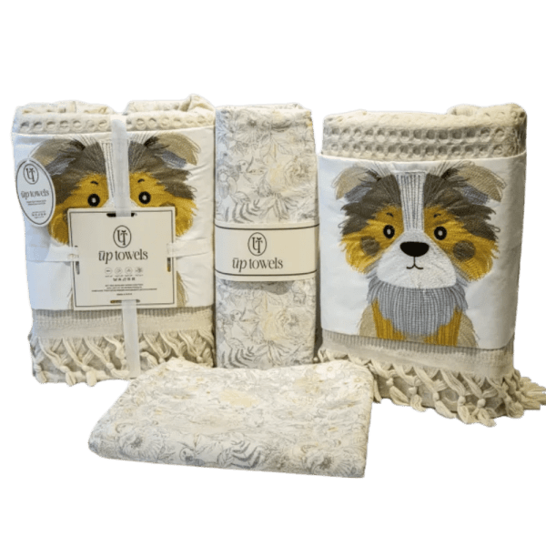 Up Towels Kids Coverlet Set - 6 Pieces - Boki - 180×240