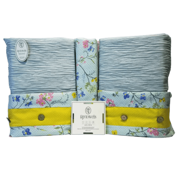 Up Towels Kids Coverlet Set - 6 Pieces - Fever - 180×255 - Multi-Color