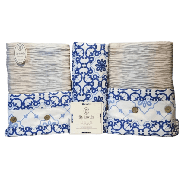 Up Towels Kids Coverlet Set - 6 Pieces - Fever - 180×255 - Multi-Color