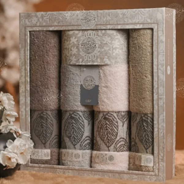 Up Towels Berlin 2 - Half Bath Towel - 70×140 - Multi-Color