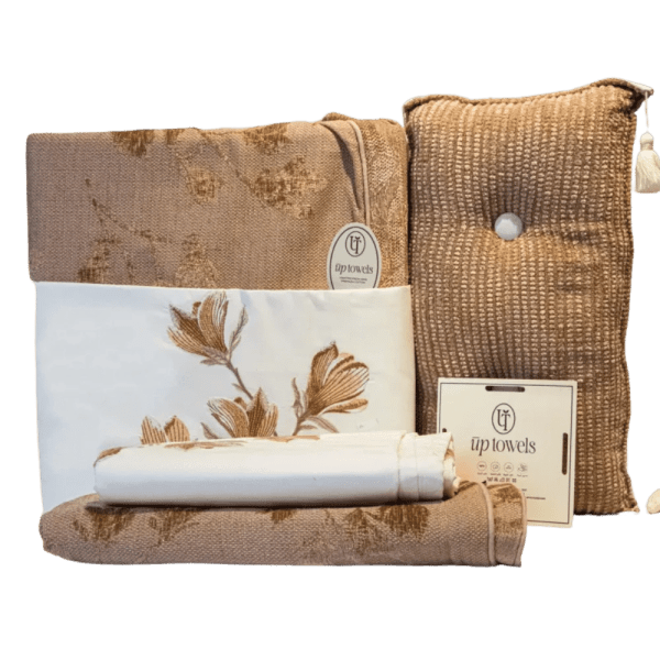 Up Towels Large Coverlet Set - 7 Pieces - Arsin - 220×240