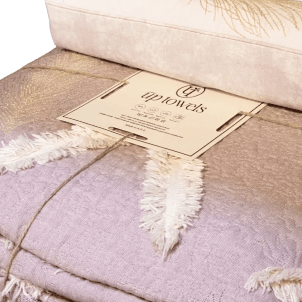 Up Towels Luma Large 3-Piece Coverlet Set - 230×250 - Multi-Color