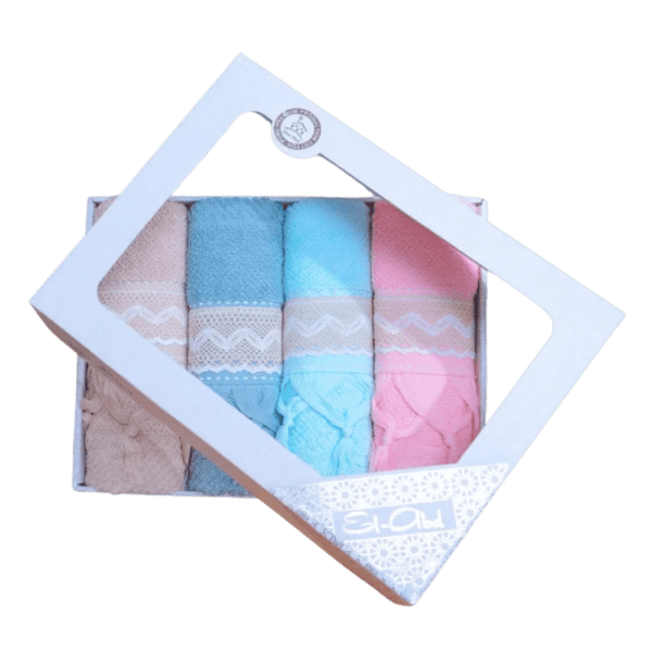 Up Towels Linda - Large Face Towel - 60×120 - Multi-Color