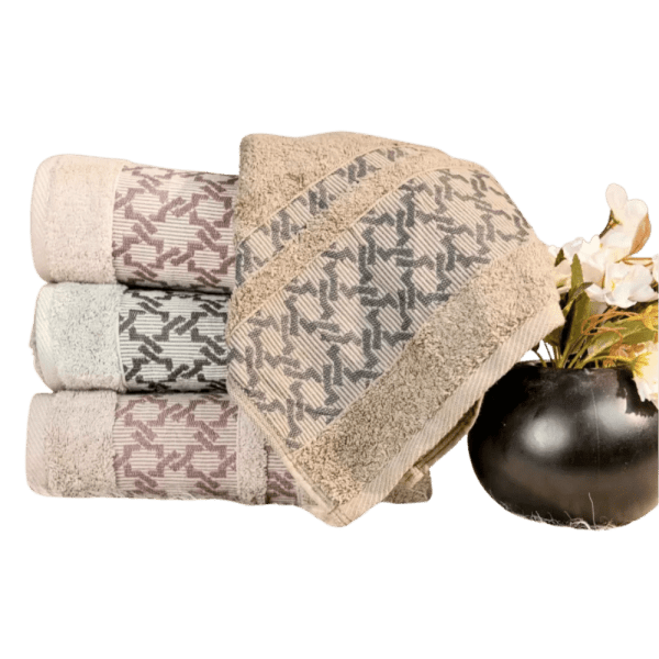 Up Towels Marsyilia 2 - Regular Face Towel - 50×90 - Multi-Color