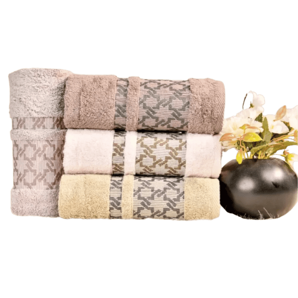 Up Towels Marsyilia 2 - Regular Face Towel - 50×90 - Multi-Color