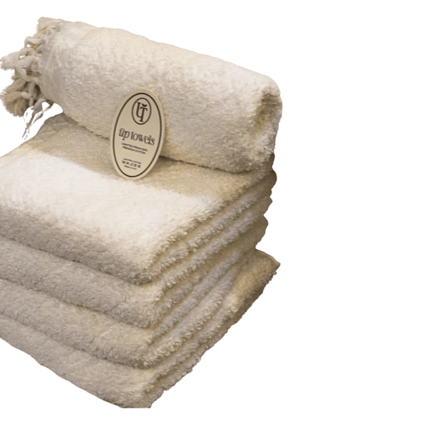 Up Towels Towel 50 cm (V09) Border - 50×90 - Multi-Color