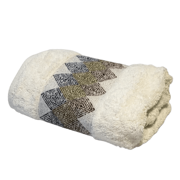 Up Towels Towel 50 cm Donia M (3) Border - 50×90 - Multi-Color