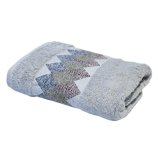 Up Towels Towel 50 cm Donia M (3) Border - 50×90 - Multi-Color