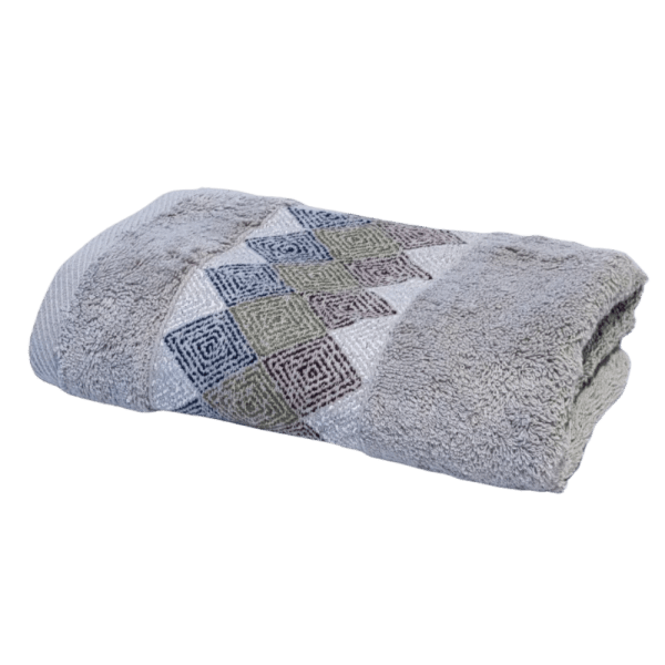 Up Towels Towel 60 cm Donia M (3) Border - 60×120 - Multi-Color