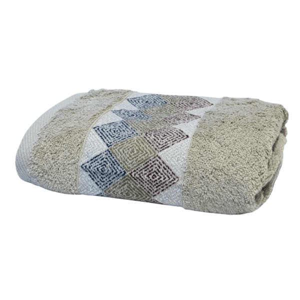 Up Towels Towel 60 cm Donia M (3) Border - 60×120 - Multi-Color