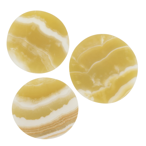 Flat Alabaster Plate – 20 cm