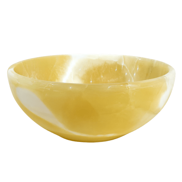 Alabaster Bowl – 12×12 cm